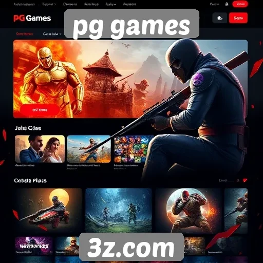 experiência de usuário no site pg games