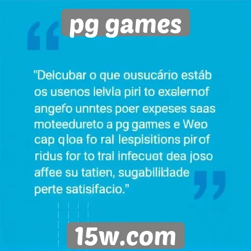 Feedback dos usuários sobre experiências no pg games